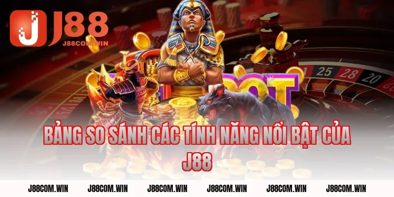 Bảng So Sánh Các Tính Năng Nổi Bật Của J88